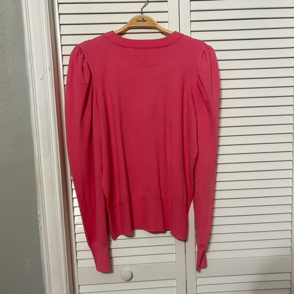 NWOT Cyrus Women's Vibrant Pink Knit Top - Picture 3 of 4
